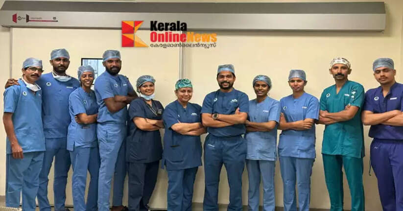 Surgery for cancer of the trachea without removing the lung cavities; A rare surgery successfully completed at Aster MIMS, Kannur