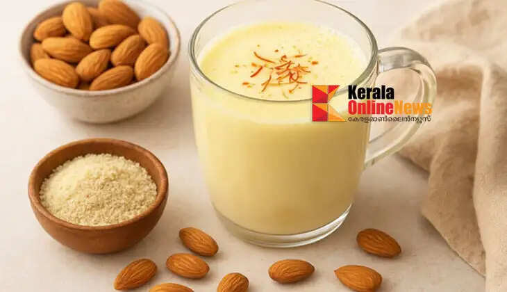 Kids and adults will love this creamy almond shake.