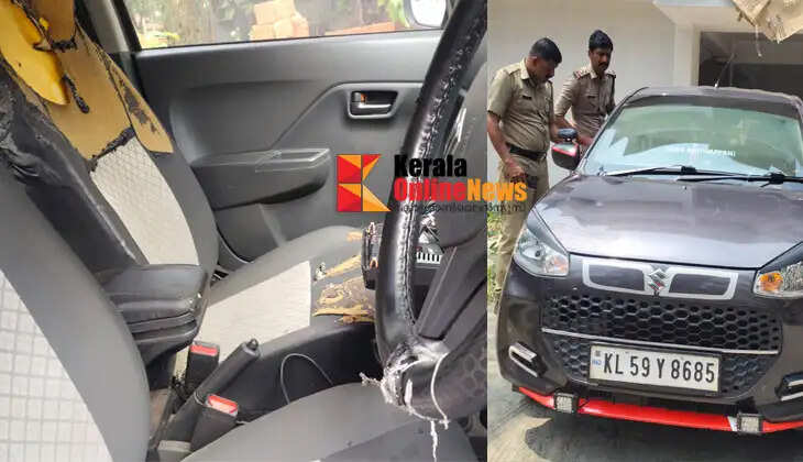 A young man was seriously injured after being hit by a car in Thaliparamba