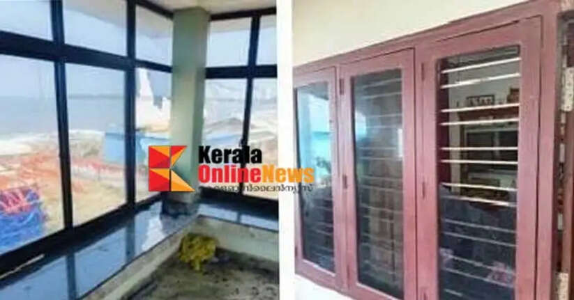 Stones were pelted at the house of a congress woman leader a former Kannur corporation councillor