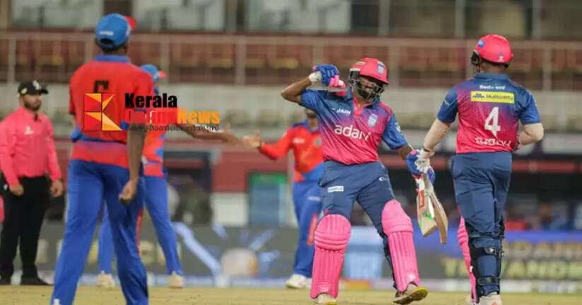 Adani Trivandrum Royals register thrilling win over Kollam