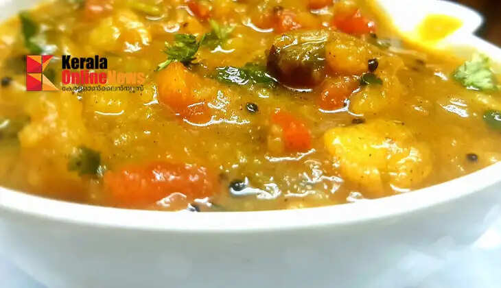 This spicy curry is a little spicy.