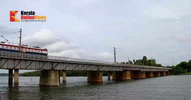 train on bridge