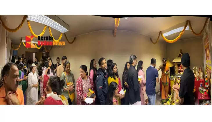 Makaravilakku festival at Kent Ayyappa Temple in England is celebrated with devotion