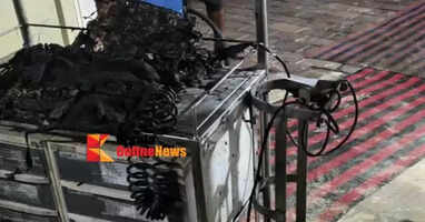 Fire breaks out in emergency department of Srikantapuram hospital: Equipment worth Rs 1 lakh destroyed