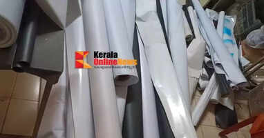 Banned flex printing for election campaign: Kannur District Enforcement Squad imposes fine of Rs. 500,000