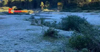 Munnar freezes; temperature drops to zero