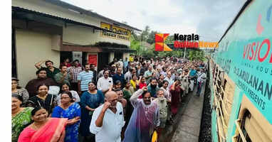 Railway Minister Ashwani Vaishnav says train will be stopped at Chirakkal after people's protest is successful