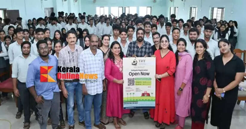 Film stars directly invite new generation audience on campus to Thalassery International Film Festival