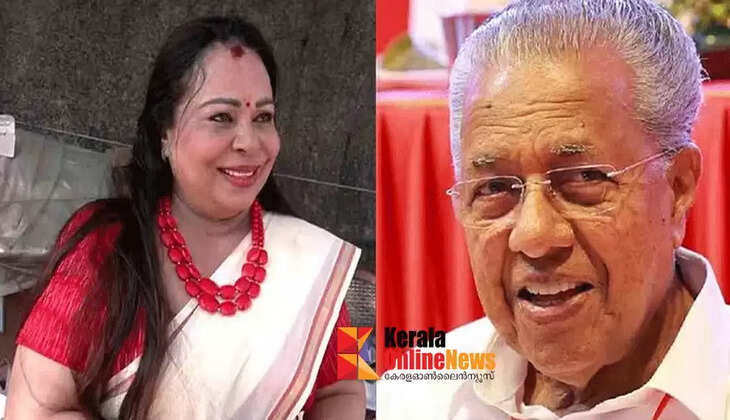 Pinarayi Vijayan should lead this Kerala in a healthy manner..! Shobha George offered prayers for the Chief Minister's health.