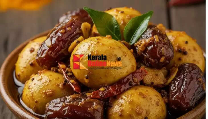 A variety experiment in taste: mouth-watering quail egg-date pickle!