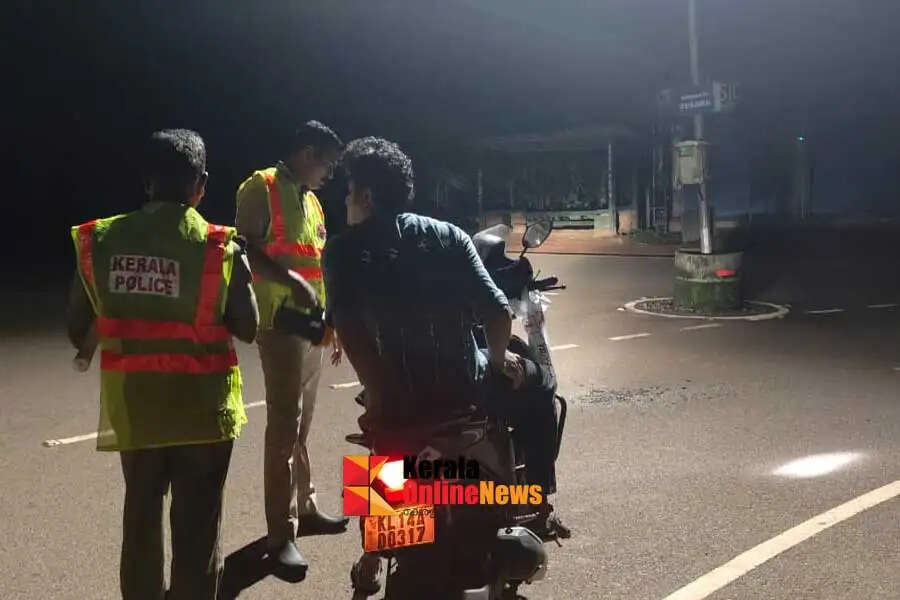Widespread combing operations at state borders in North Kerala 57 wanted individuals arrested 12 drug-related cases registered
