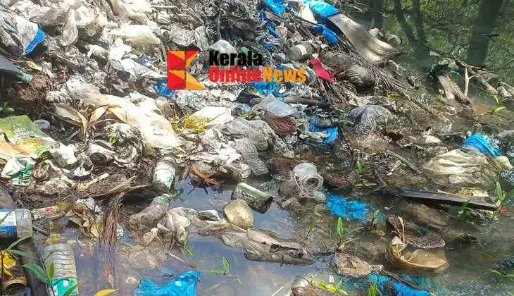 Unscientific waste disposal; District Enforcement Squad imposes a fine of Rs. 70,000 on Kairali Heritage Resort in Kannur