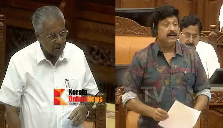 Chief Minister Pinarayi Vijayan corrected Transport Minister KB Ganesh Kumar in the Assembly on the bus route issue.