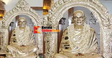 The Panchaloha idol of Sree Narayana Guru will be installed in Thaliparam.