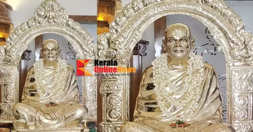 The Panchaloha idol of Sree Narayana Guru will be installed in Thaliparam.