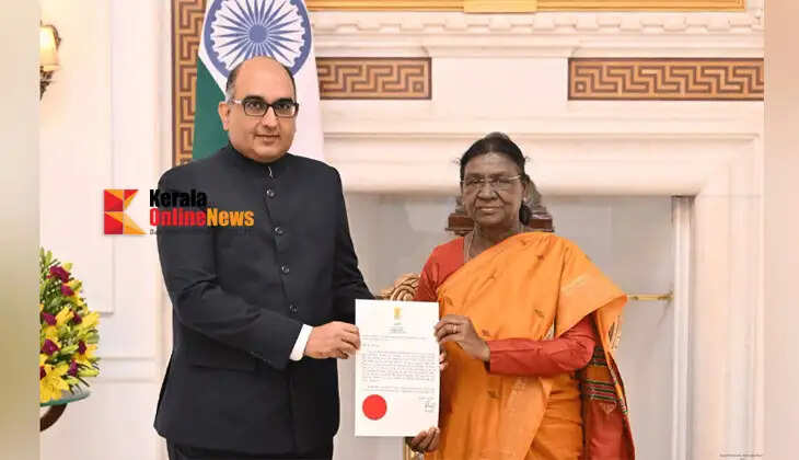 Vipul, appointed as the new Indian Ambassador to Saudi Arabia, received his official letter of appointment from President Droupadi Murmu.