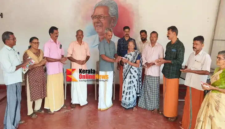 KSKTU District President K. Damodaran inaugurated the membership drive of the KSKTU Bakalam Village Committee.