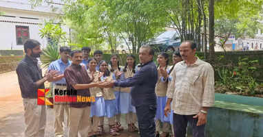 Kitchen garden project launched at Rajiv Gandhi Higher Secondary School, Mokeri