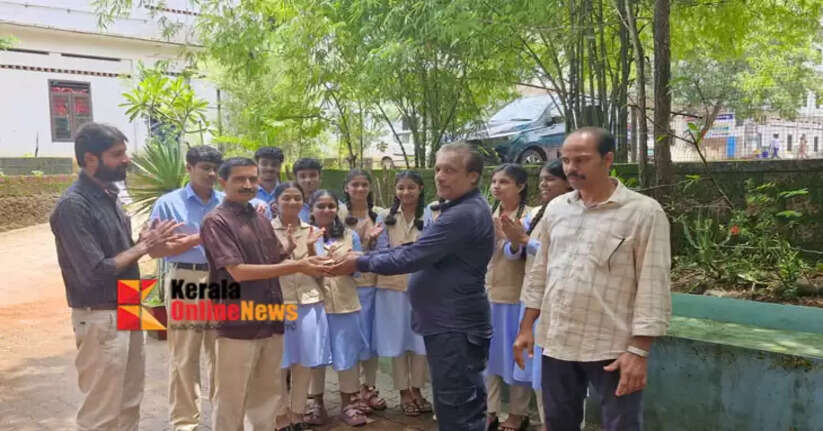 Kitchen garden project launched at Rajiv Gandhi Higher Secondary School, Mokeri