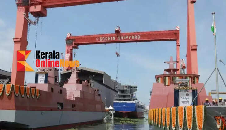 Cochin Shipyard Ltd has launched two more anti-submarine attack ships built for the Navy
