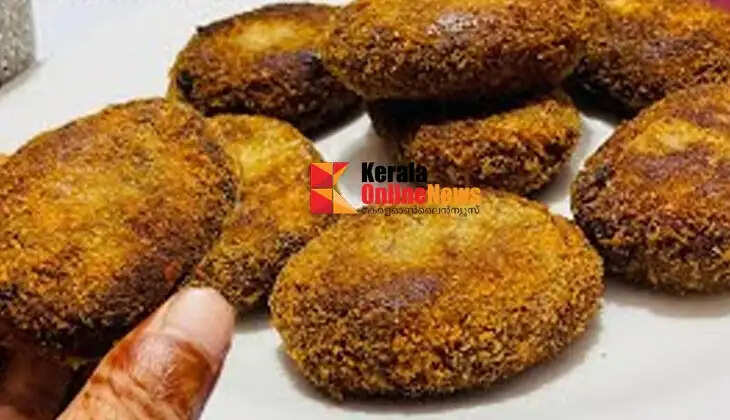 Crispy beef cutlet