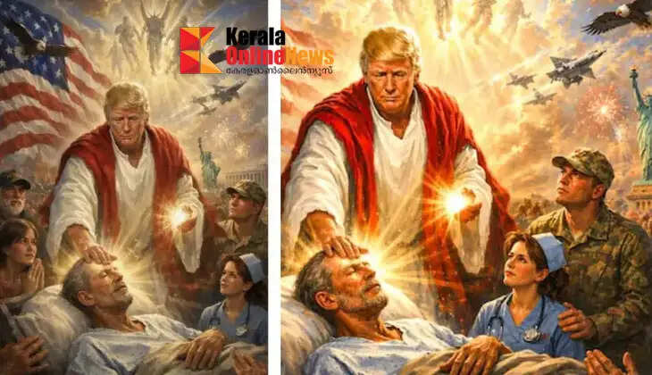 Donald Trump removes controversial AI image of himself as Jesus