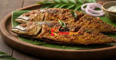 A delicious, aromatic, fried mackerel seasoned with local spices