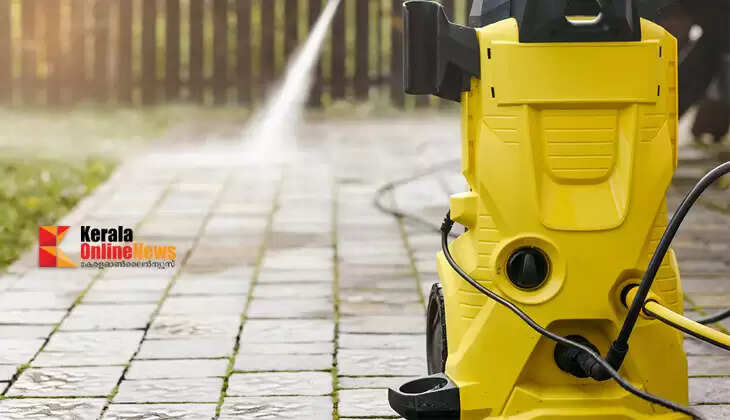 shocked while using a pressure washer 