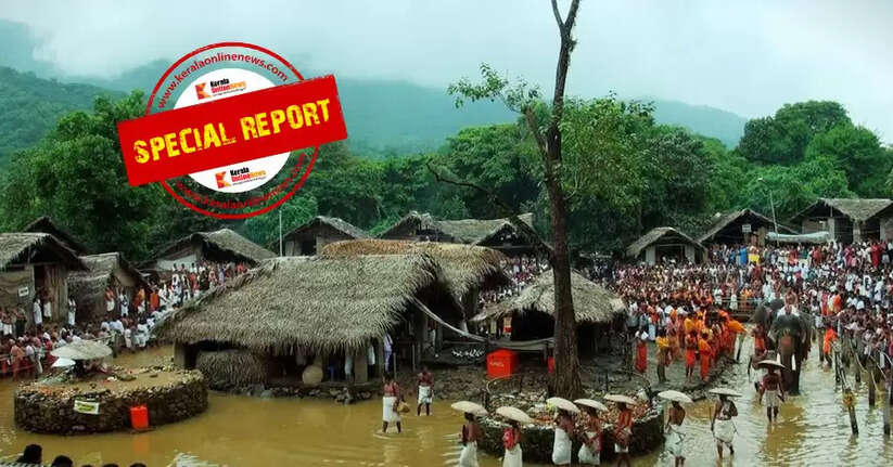 A place where nature and man become one; even reaching this temple is extremely sacred! Kottiyoor Vaishakhotsava rituals like this