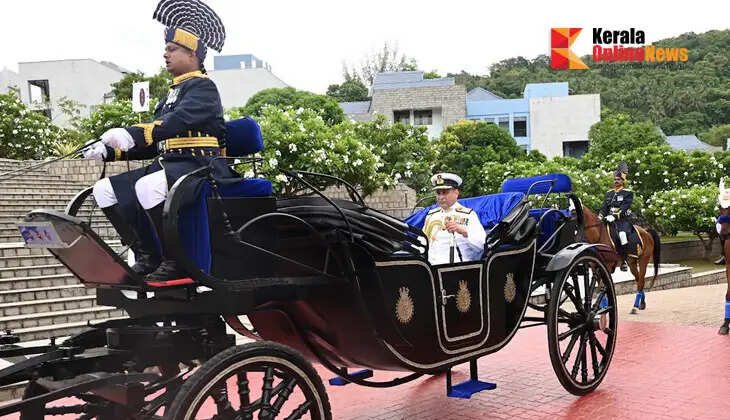 Southern Naval Command Commanding-in-Chief Vice Admiral Sameer Saxena graced the occasion as the chief guest. After receiving the salute at the passing out parade, he addressed the cadets.