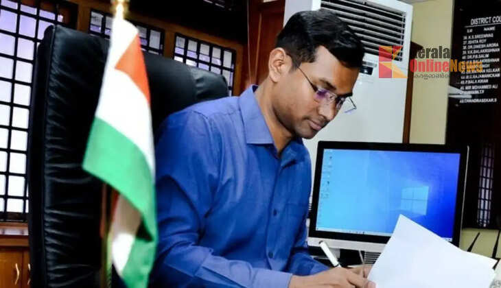 Goodbye to eventful service period: Kannur Collector Arun K Vijayan has been transferred