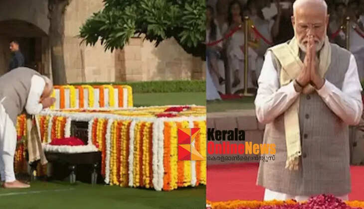 PM pays tributes to Mahatma Gandhi on his birth anniversary