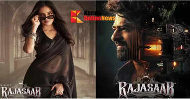 Malavika Mohanan as Bhairavi; Horror-Fantasy film Rajasaab character poster out