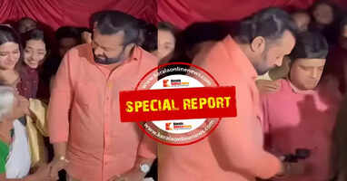 Suresh Gopi Washing Hand