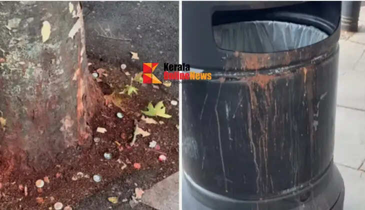 Two Indians fined heavily in Britain for chewing and spitting pan masala in public