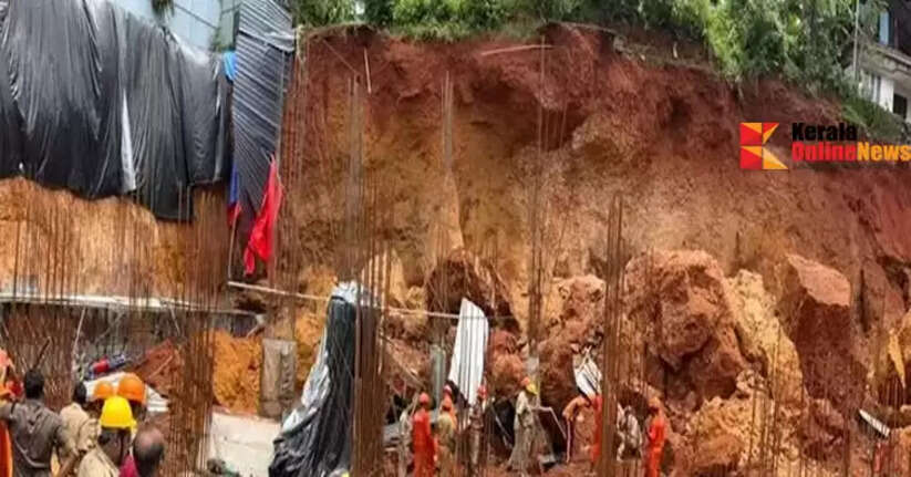 Worker dies in landslide during construction in Kozhikode