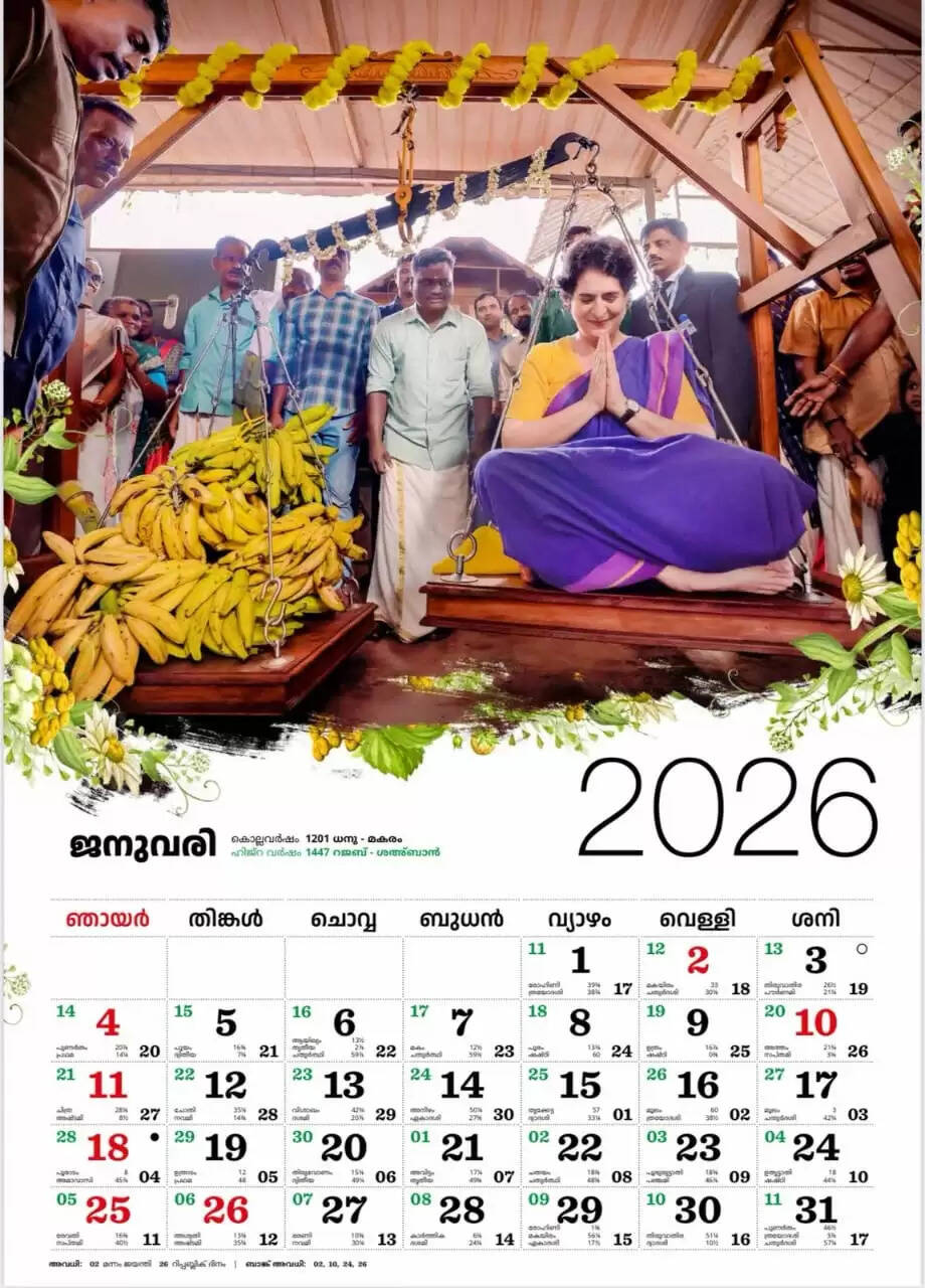 Priyanka Gandhi colonder wayanad viral