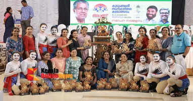  Kannur district overall champions at Kudumbashree Sargotsavam