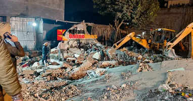 A six-storey building collapsed in Punjab