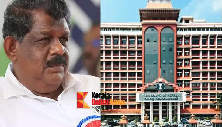 Thondimala case; High Court says it is difficult to prove that Antony Raju intended to destroy evidence