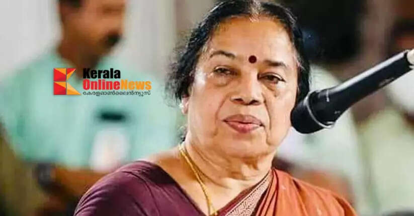 PK Sreemathi's bag was stolen during a train journey, including Rs 40,000 and gold ornaments.