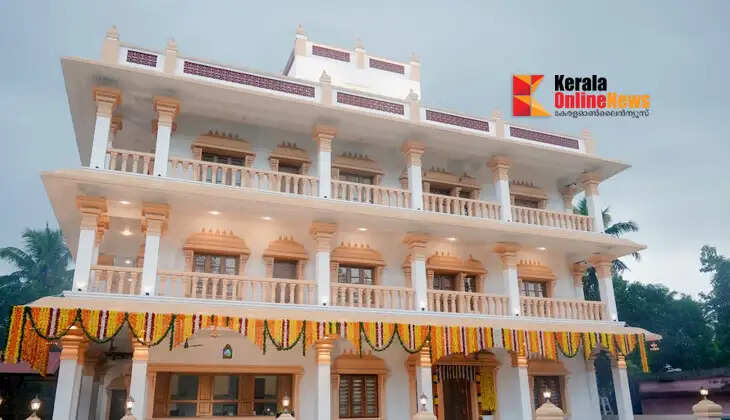 Union Minister Suresh Gopi inaugurated and named the newly constructed temple entrance, *Bhajanamatham* (devotional hall), and guest house at the Koovappadi Sree Mahaganapathi Temple.