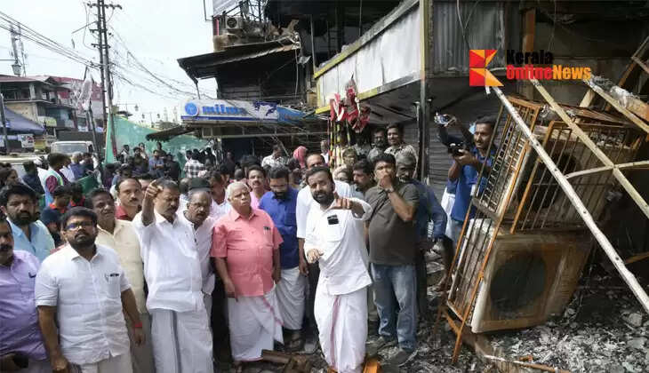 Government considering special package for shop owners and workers who were burnt down in Taliparamba; M.V. Govindan MLA