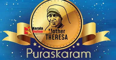 Mother Teresa Award    Dr KV Philomena  will be presented to