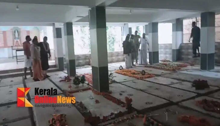 Two bodies in one grave at Infant Jesus Church, Irittivaniappara?; Police launch investigation
