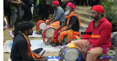 Offering of Parakottipattu on the roof of the mansion to ward off all evils