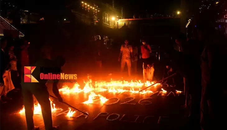 Sabarimala also welcomed the New Year