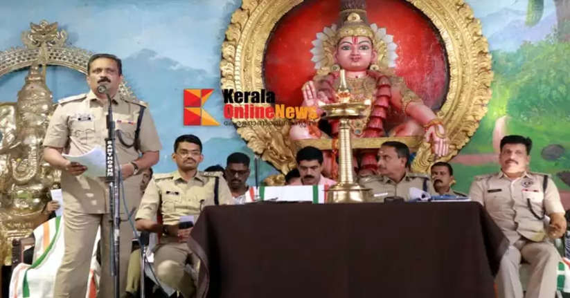 Sixth batch of Sannidhanam police took charge