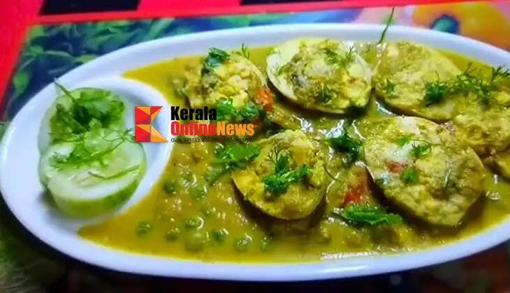 Green Peas and Egg Curry